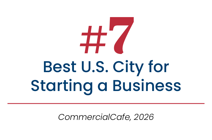 #7 Best U.S. City for Starting a Business — CommercialCafe, 2026